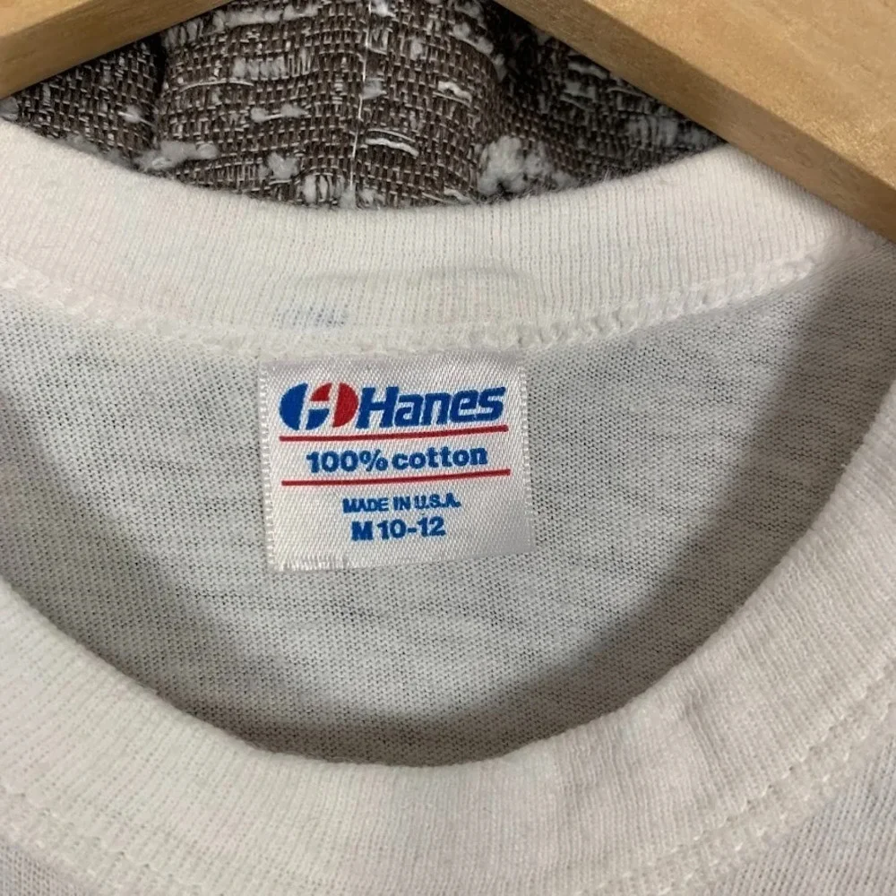 Vtg Washington DC Souvenir T Shirt Hanes‎ Cotton Kid Youth M Frank Nofer 1976